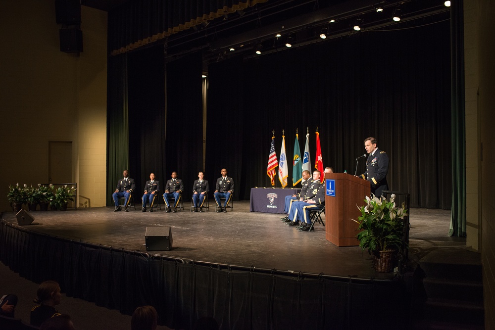 Columbus State University ROTC Spring Commissioning Ceremony