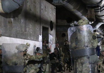 Lancers train, participate in subterranean operation