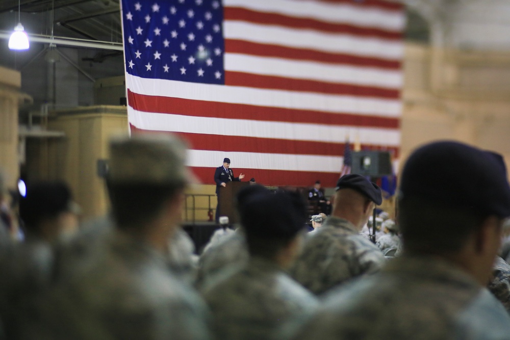 Col. Patrick M. Kennedy takes command of 108th Wing