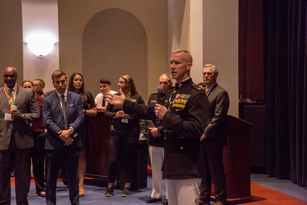 Marine Barracks Washington D.C. Indoor Ceremony 05.18.18