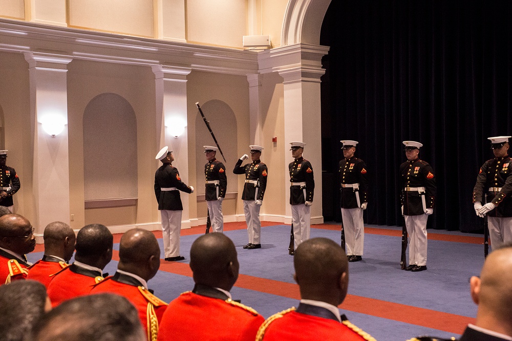 Marine Barracks Washington D.C. Indoor Ceremony 05.18.18