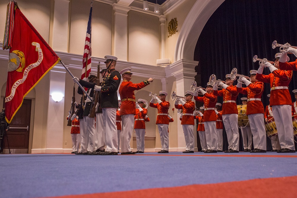 Marine Barracks Washington D.C. Indoor Ceremony 05.18.18