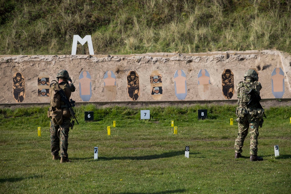 2018 Royal Marines Operational Shooting Competition