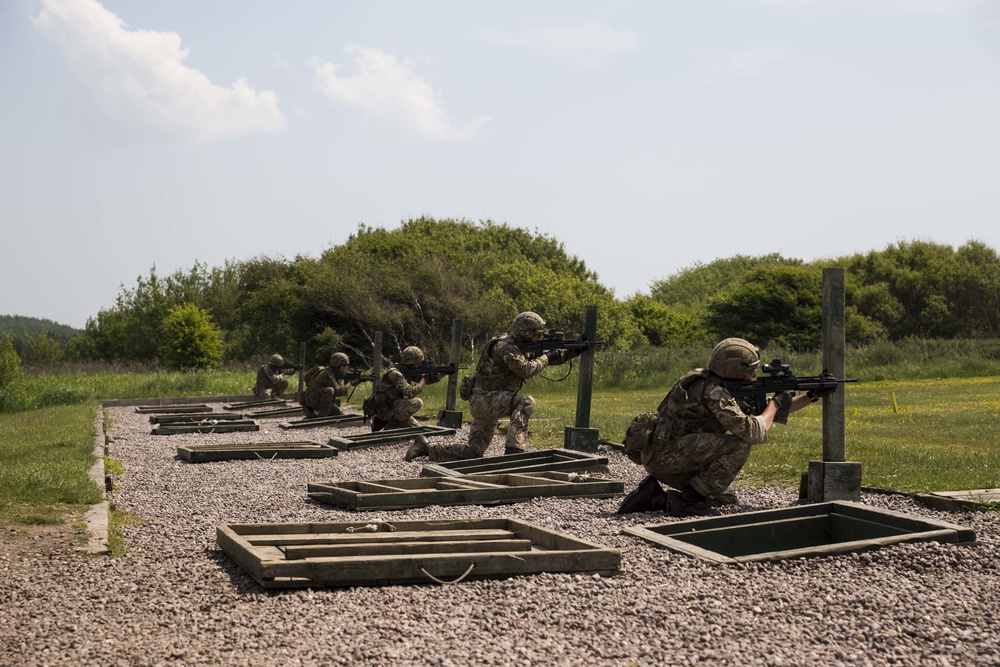 2018 Royal Marines Operational Shooting Competition