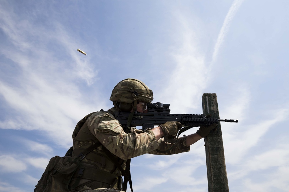 2018 Royal Marines Operational Shooting Competition