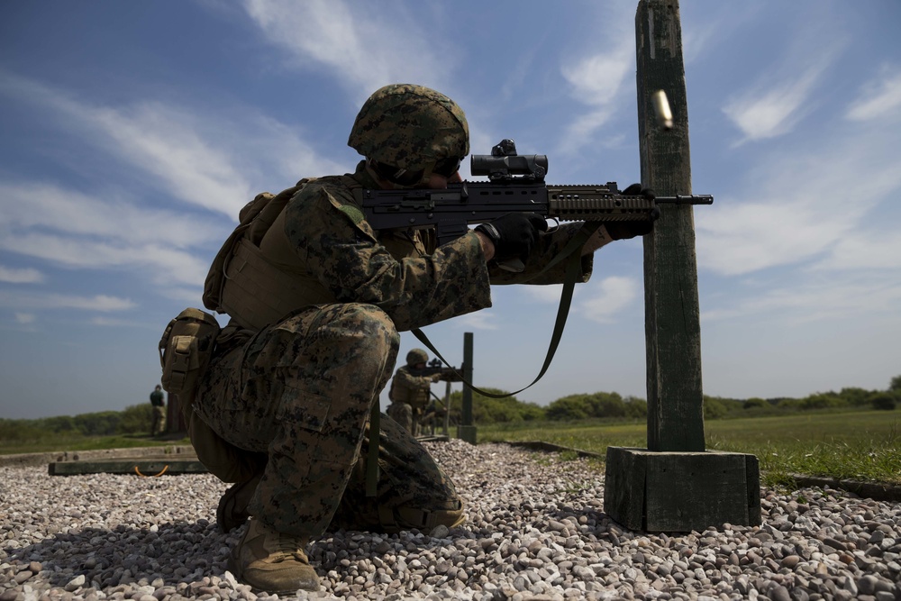 2018 Royal Marines Operational Shooting Competition