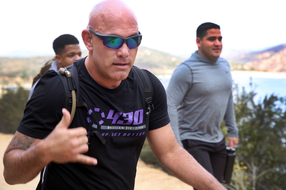 Marines climb mountains: A journey to Potato Chip Rock