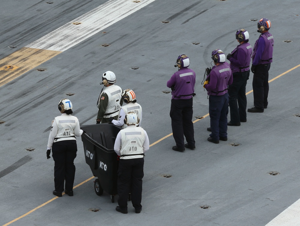 USS Gerlad R. Ford Flight Operations