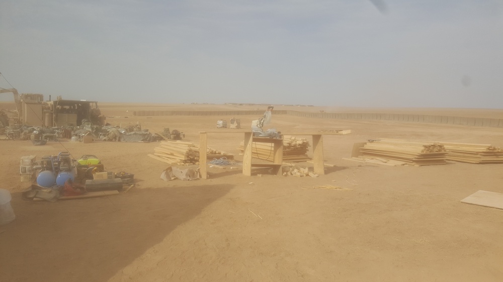 770th Engineer Co. improves infrastructure in support of Operation Inherent Resolve