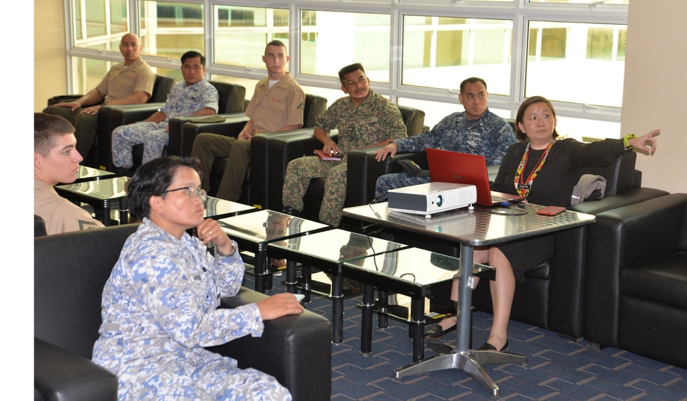 U.S. 7th Fleet Sailors and Marines Visit patients in Kota Kinabalu