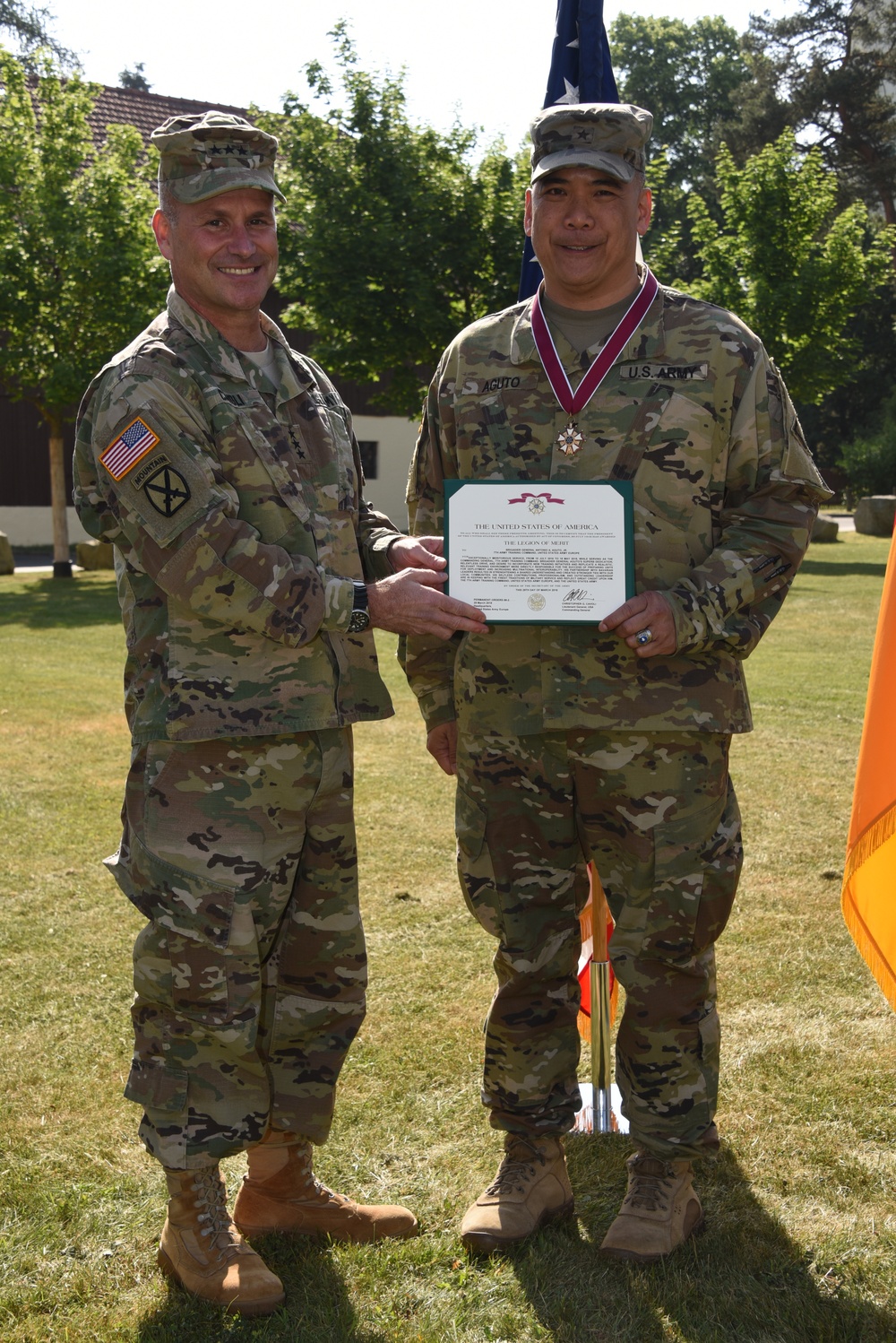 7th ATC Change of Command Ceremony