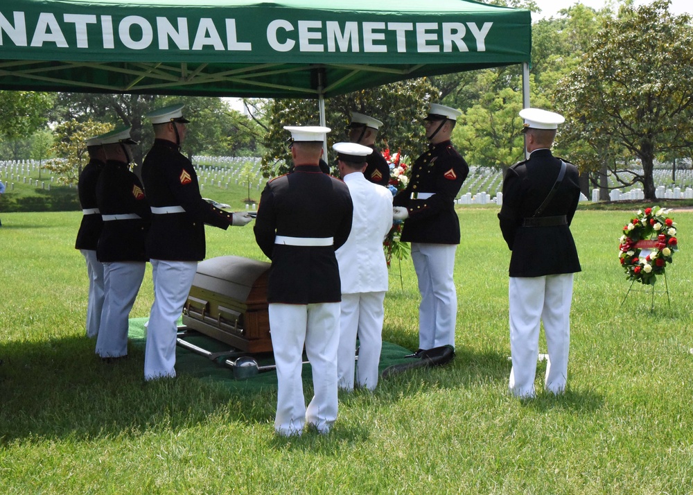 Marine Corps Cpl. John V. McNichol Funeral