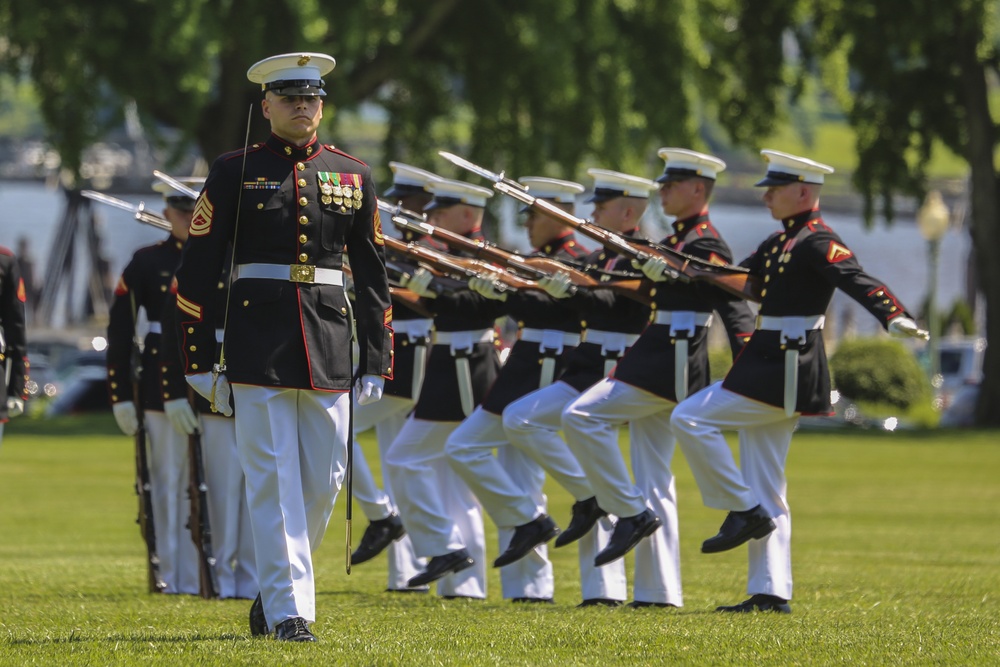 DVIDS Images USNA Commissioning Week Battle Color Ceremony [Image 2