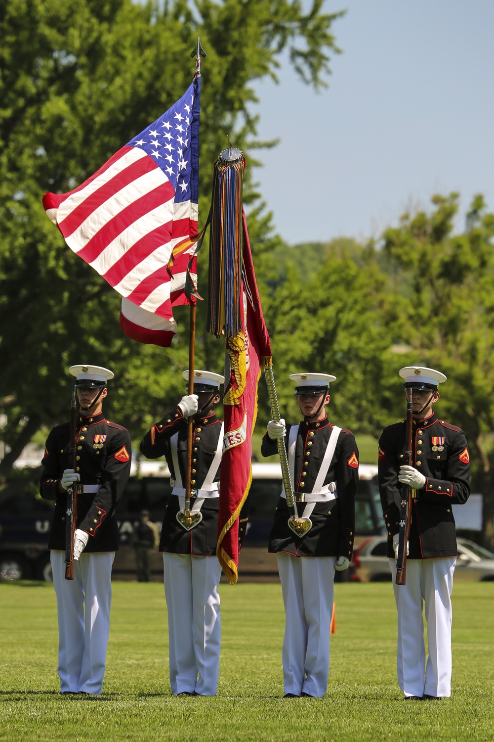 DVIDS Images USNA Commissioning Week Battle Color Ceremony [Image 3