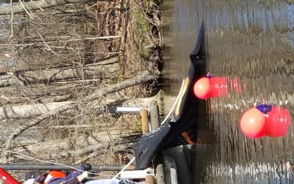 Underwater Oil Barrier System