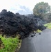 Lava flow cuts off Route 137
