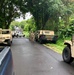 Guard monitors lava flow in Hawaii