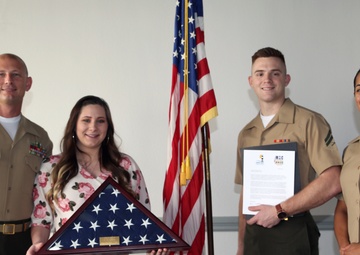 Cherry Point IPAC Marine honored as Carteret County SPOQ