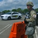 Combat medic pulls guard