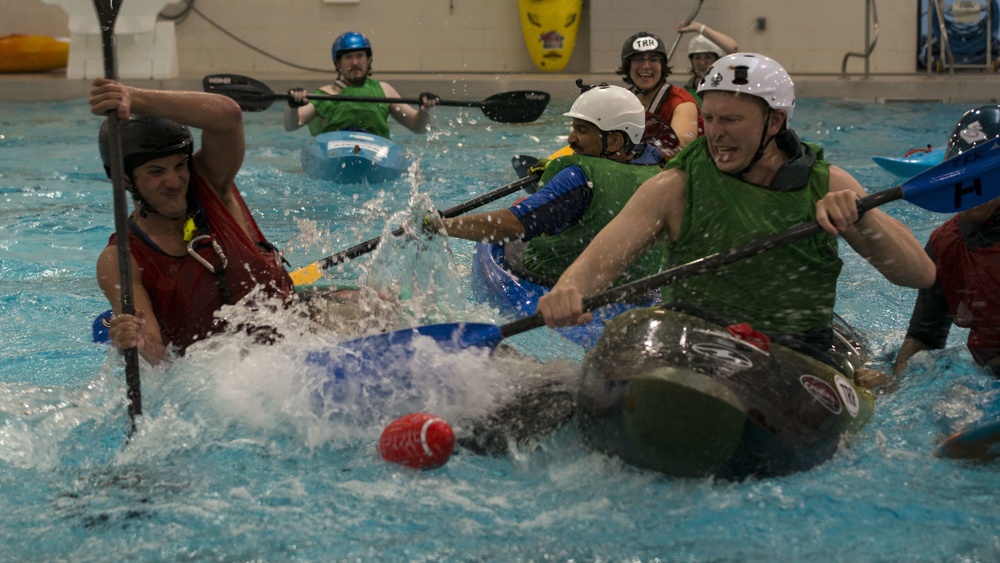 NSAB MWR Hosts Annual Kayak Football Tournament