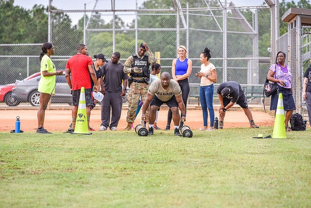 South Carolina Army National Guard recruiter earns bragging rights as winner of the Fort Jackson Strong Man Competition