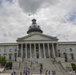 F-16’s and C-17’s Fly over South Carolina Capital