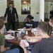 Army recruits embrace military team at RIA