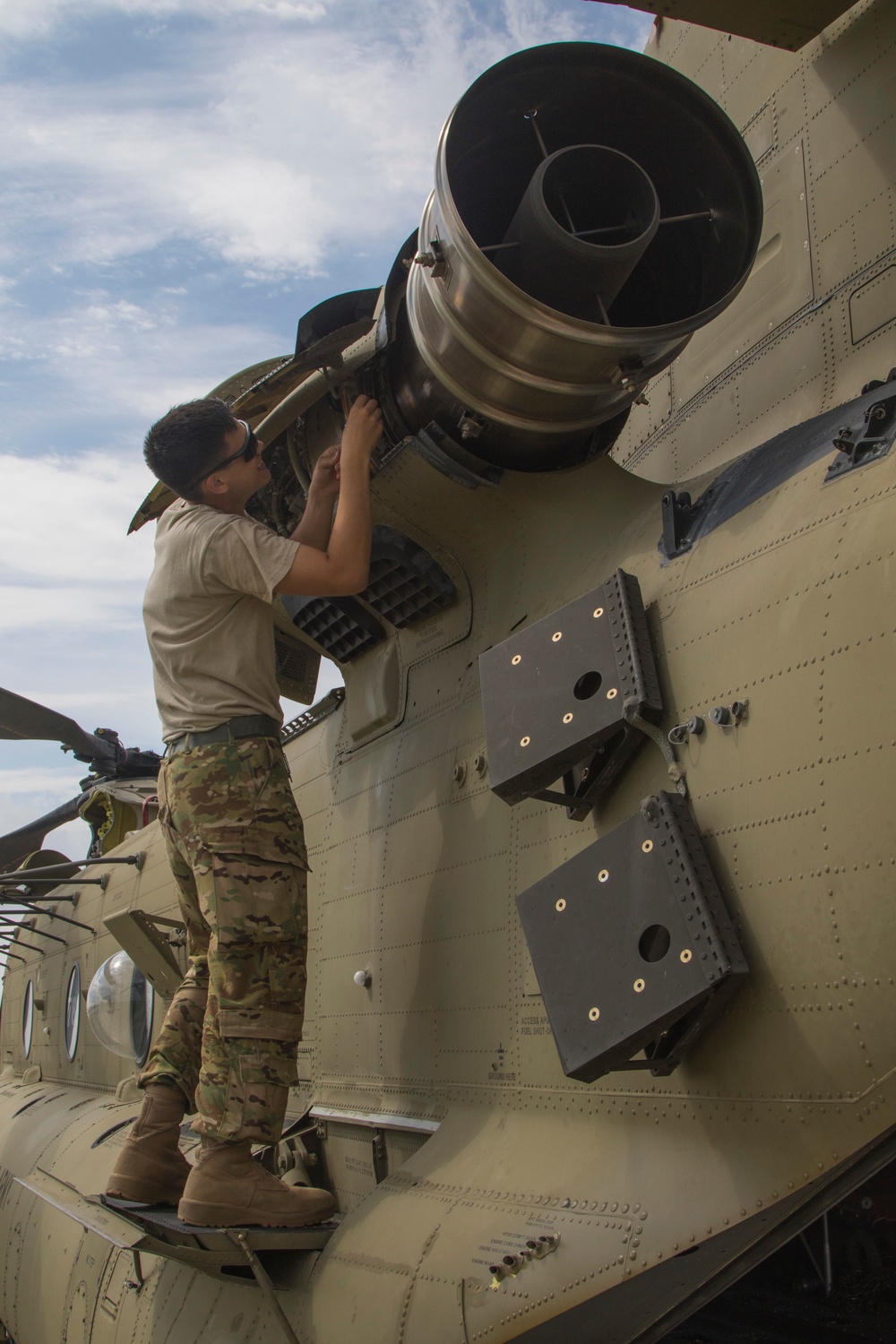 Task Force Panther conducts routine maintenance