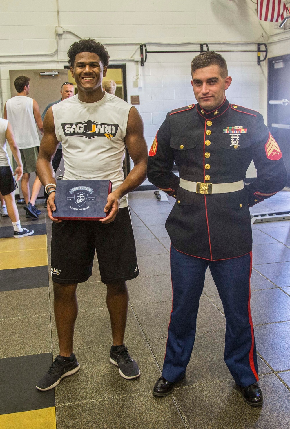RS Phoenix presents Semper Fi All-American Award