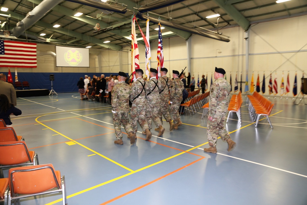 Color guard for 2018 Fort McCoy Garrison change of command ceremony