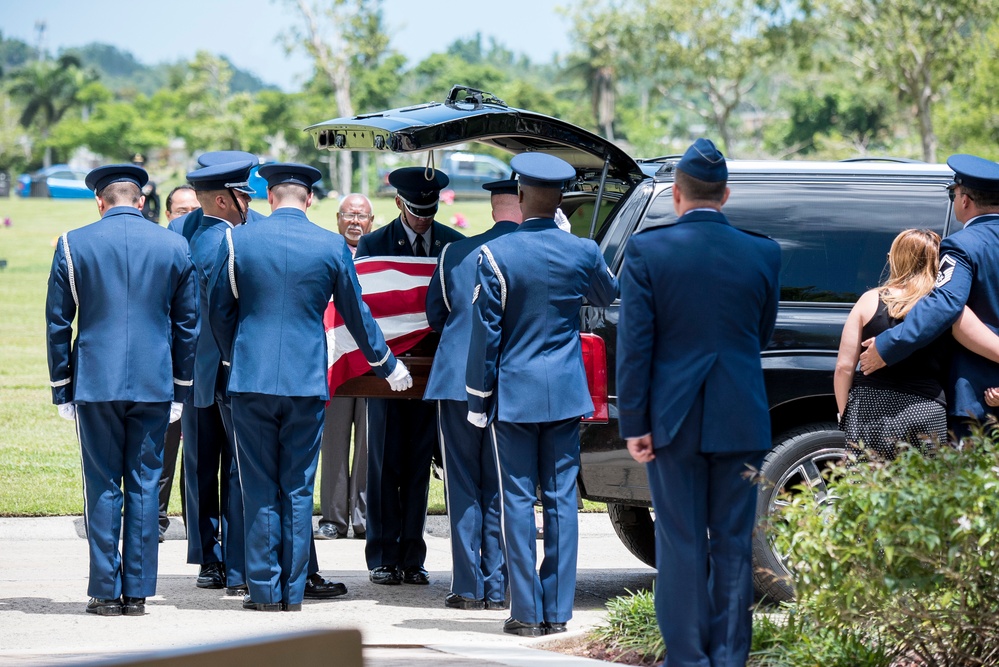 156th Airlift Wing Airman laid to rest