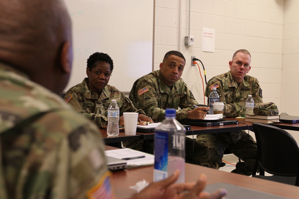 Military Police Command hosts nationwide senior NCO huddle
