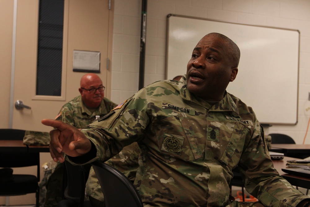 Military Police Command hosts nationwide senior NCO huddle