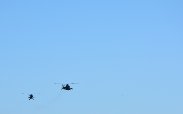 12th CAB in Poland for 56th Airbase Anniversary