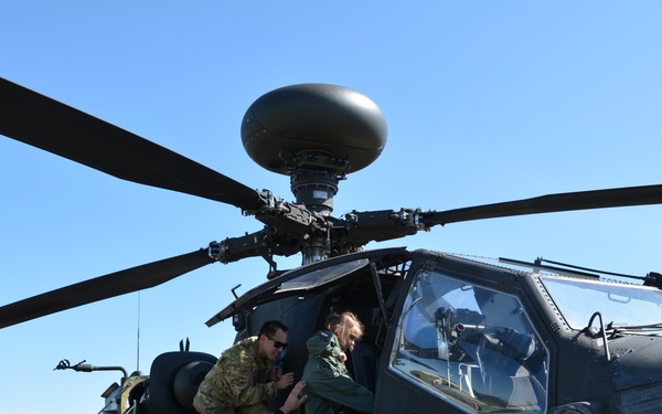12th CAB in Poland for 56th Airbase Anniversary