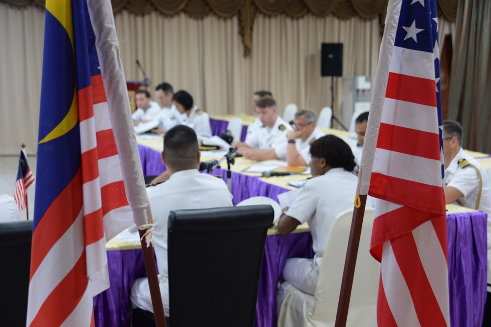 7th Fleet staff participate in U.S.-Malaysia bilateral Fleet Staff Talks