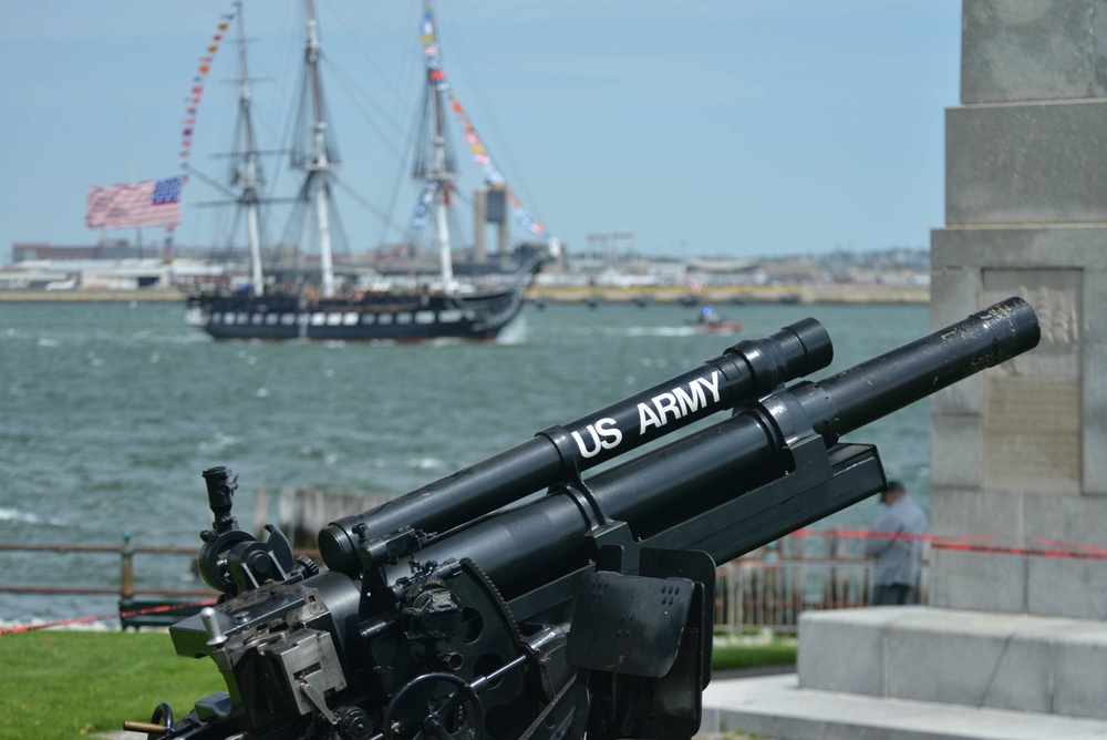 Mass. National Guard &amp; USS Constitution honor Vietnam Veterans