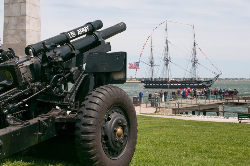 Mass. National Guard &amp; USS Constitution honor Vietnam Veterans