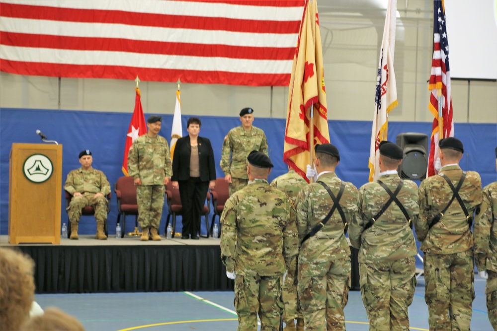 2018 Fort McCoy Garrison Change-of-Command Ceremony