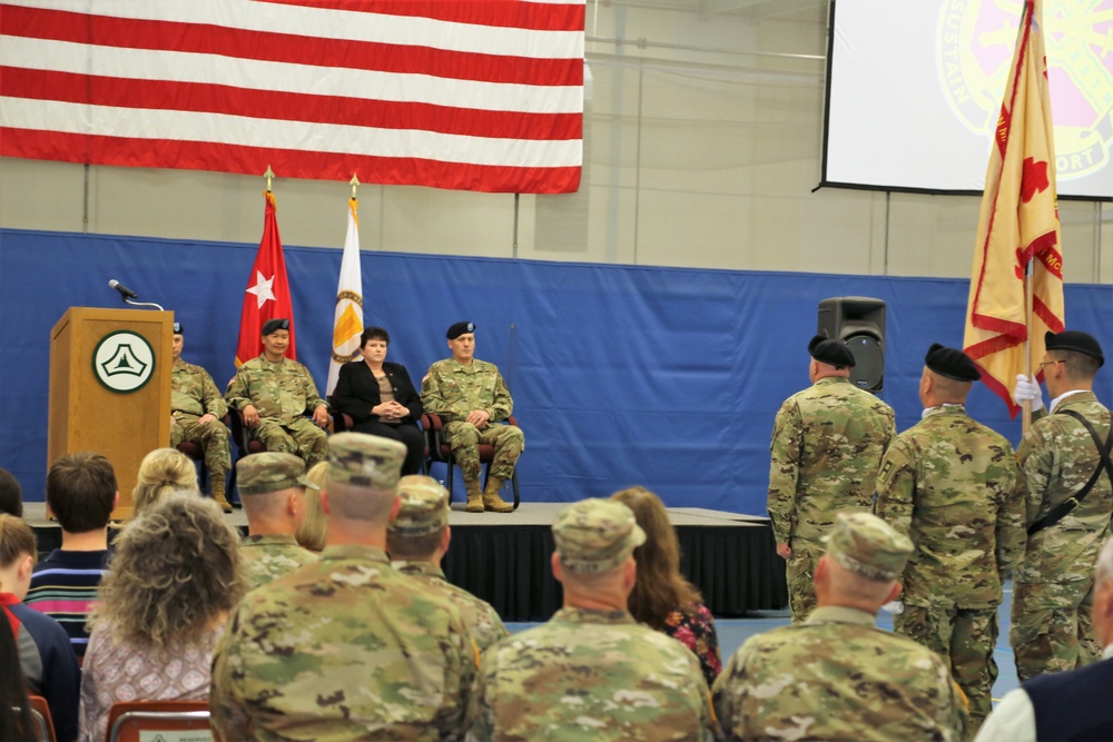 2018 Fort McCoy Garrison Change-of-Command Ceremony