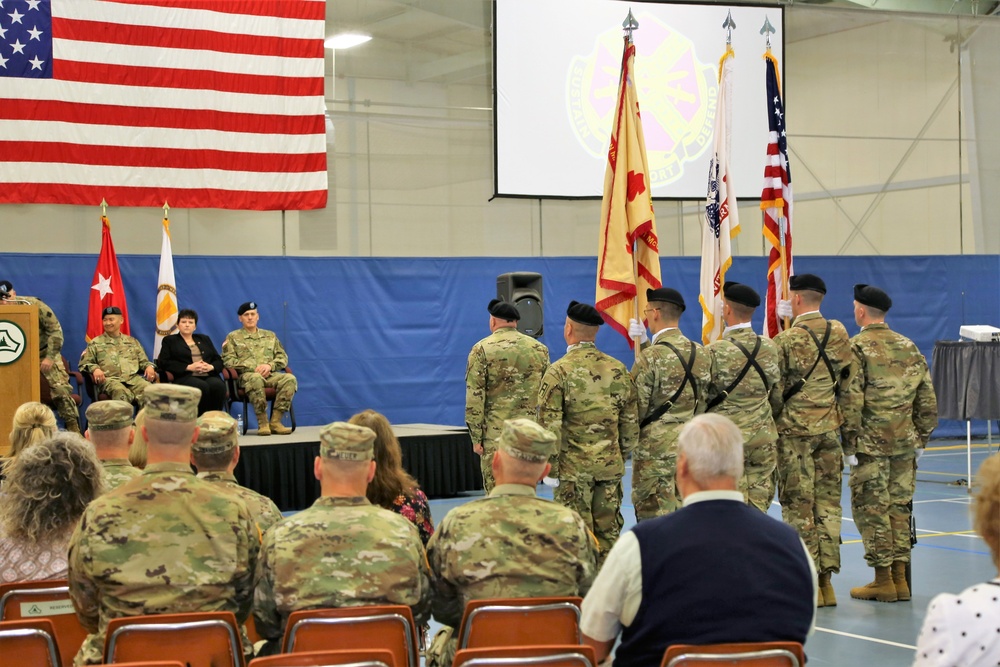 2018 Fort McCoy Garrison Change-of-Command Ceremony