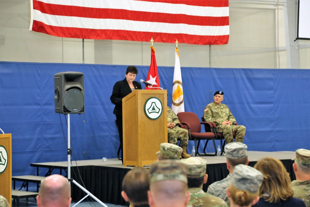 2018 Fort McCoy Garrison Change-of-Command Ceremony