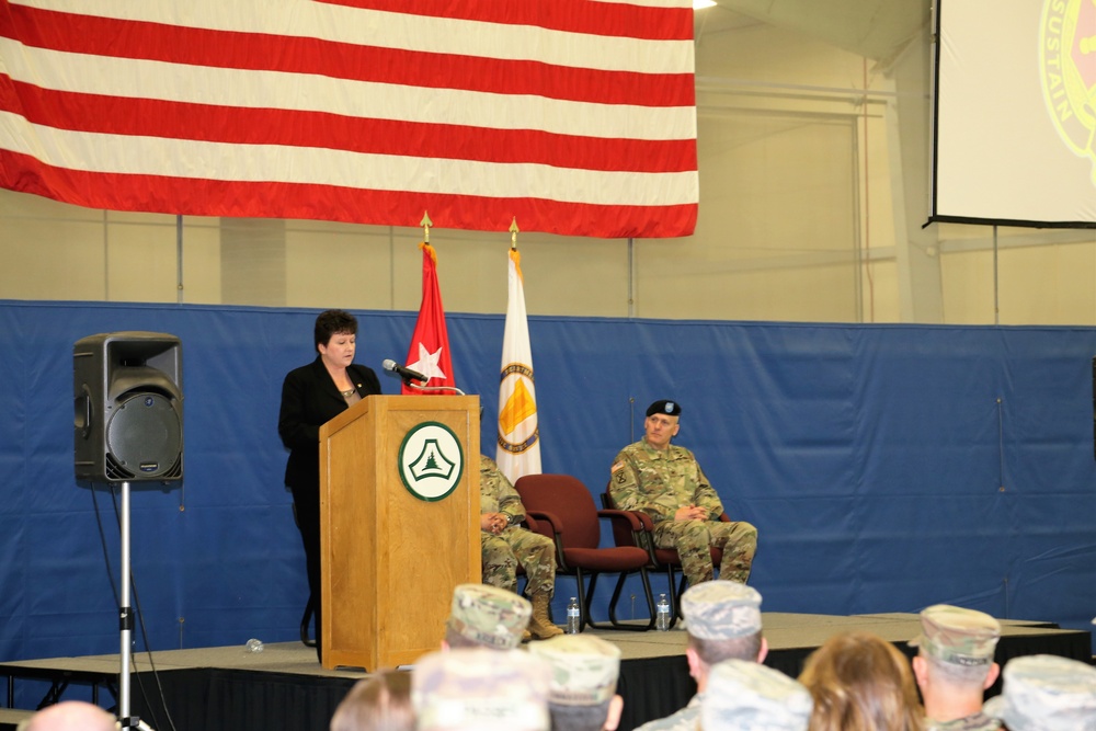 2018 Fort McCoy Garrison Change-of-Command Ceremony