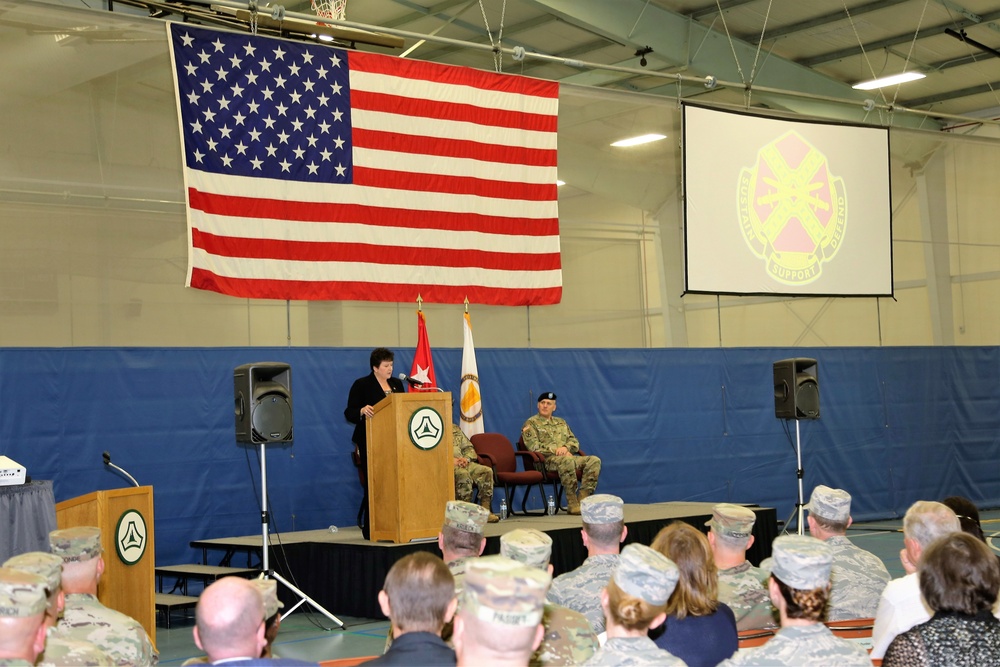 2018 Fort McCoy Garrison Change-of-Command Ceremony