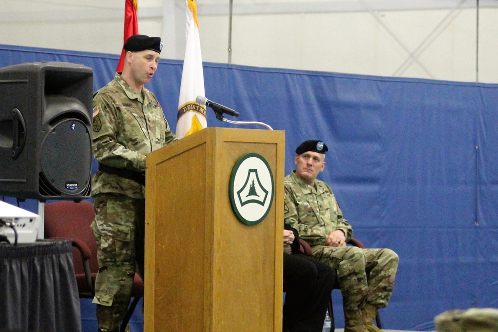 2018 Fort McCoy Garrison Change-of-Command Ceremony