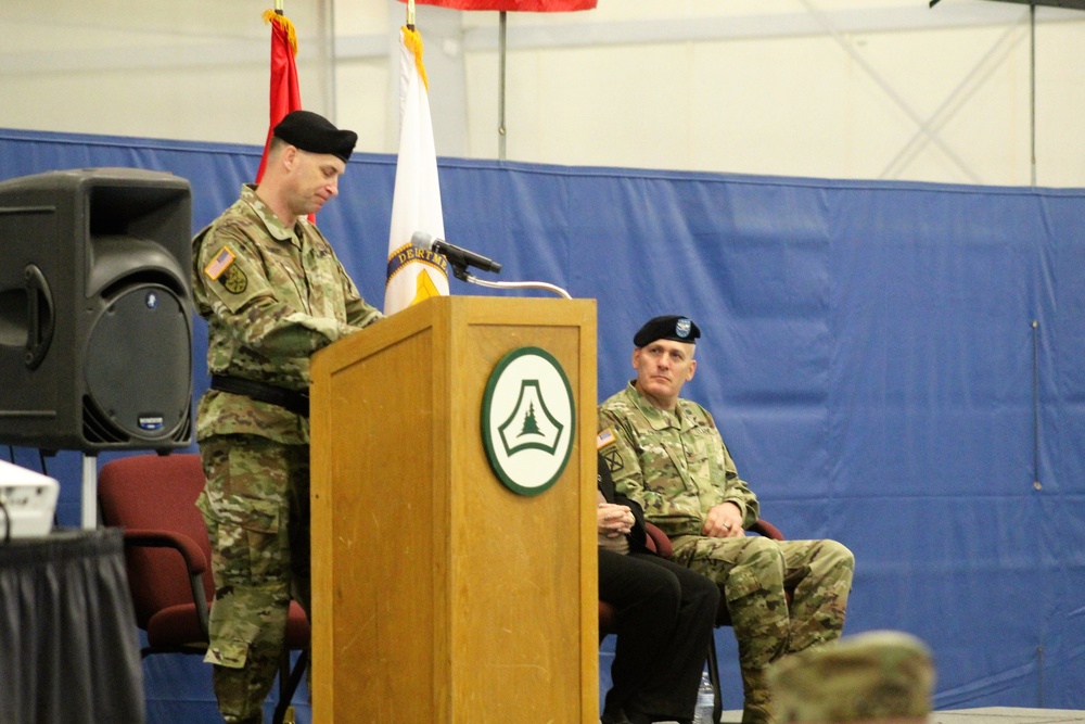 2018 Fort McCoy Garrison Change-of-Command Ceremony