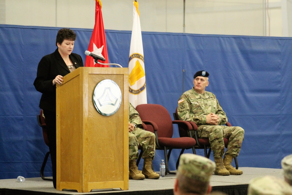 2018 Fort McCoy Garrison Change-of-Command Ceremony