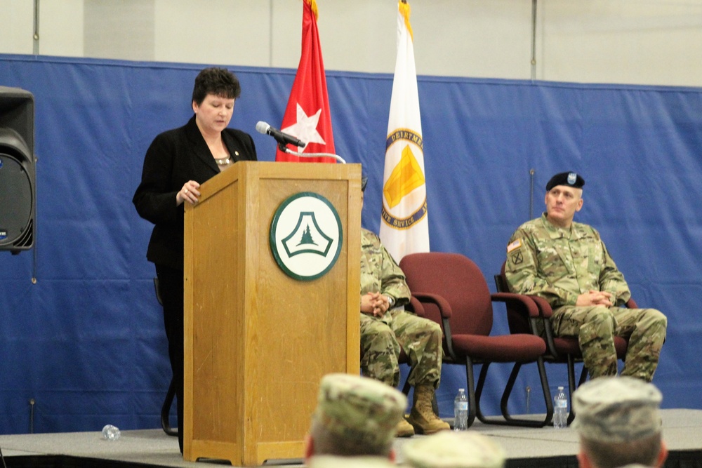 2018 Fort McCoy Garrison Change-of-Command Ceremony