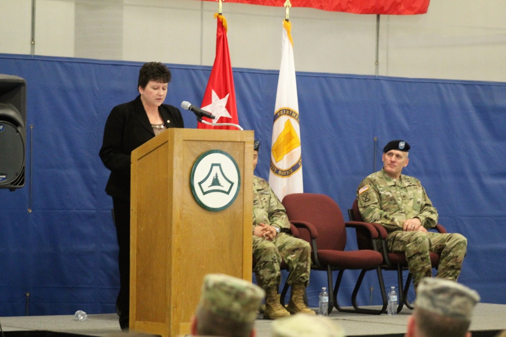 2018 Fort McCoy Garrison Change-of-Command Ceremony