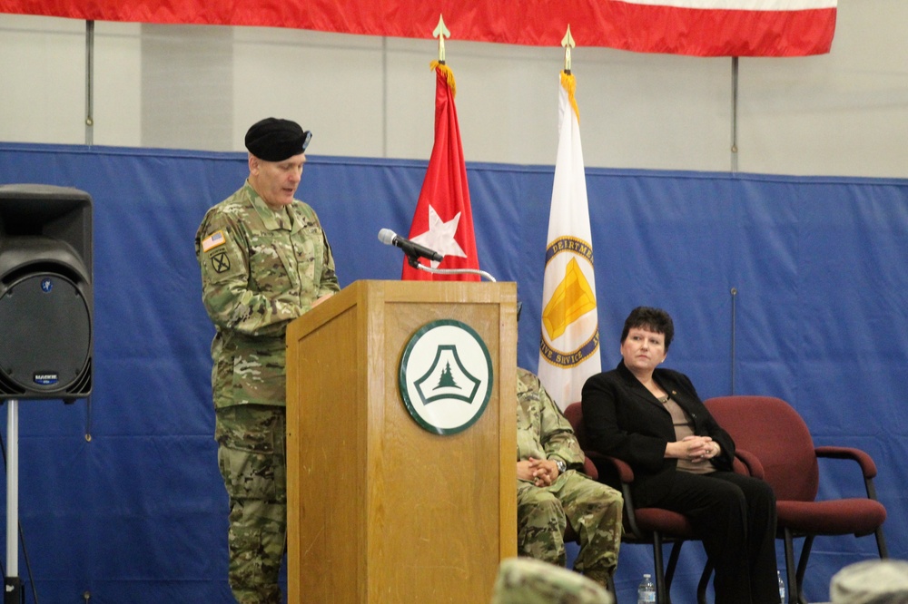 2018 Fort McCoy Garrison Change-of-Command Ceremony